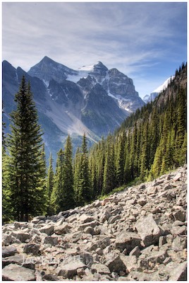 Above Lake Louise